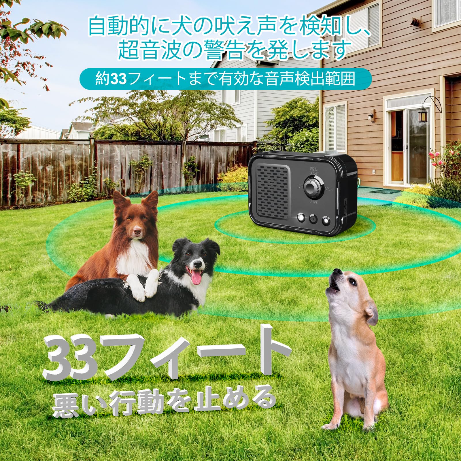 Amazon | 無駄吠え防止 DQGHQME 犬 吠え防止 グッズ 【2024 無駄吠え